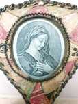 Lindo antigo registo com imagem da Nossa Senhora