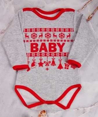 Дитячі новорічні світшоти Фемілі лук НОВІ + боді