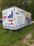 Fiat Ducato trzyosiowy  kontener 5,5 m na Food Track Sklep