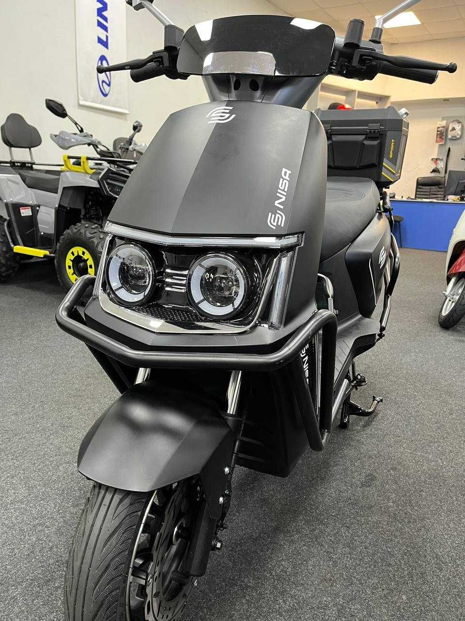 Электроскутер NISA K6 PRO Запас 110км, 2квт