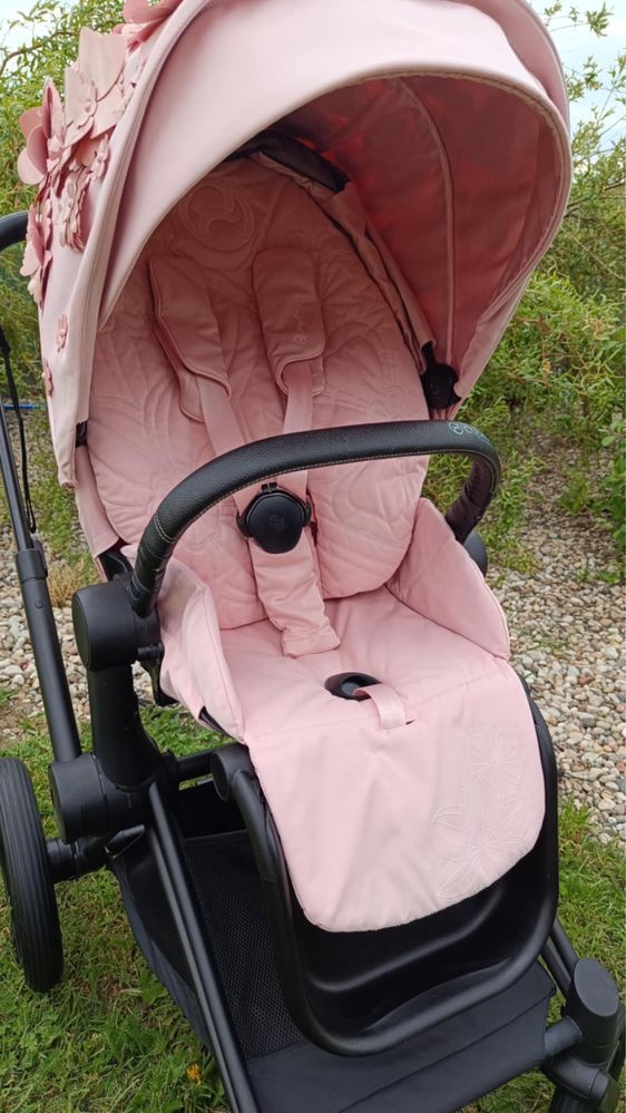 Wózek cybex priam simply flowers pink