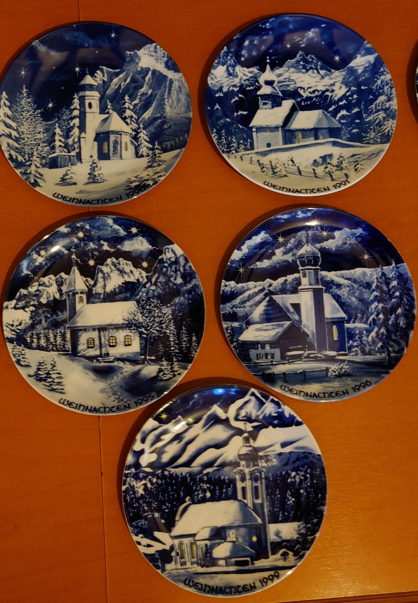 Zestaw porcelanowych talerzy Bavaria