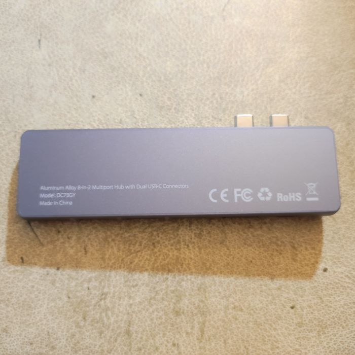 Многопортовый адаптер хаб для MacBook Dodocool DC73GY