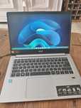 Acer Swift 1 Ultrasmukły laptop SF114-32 Srebrny aluminium
