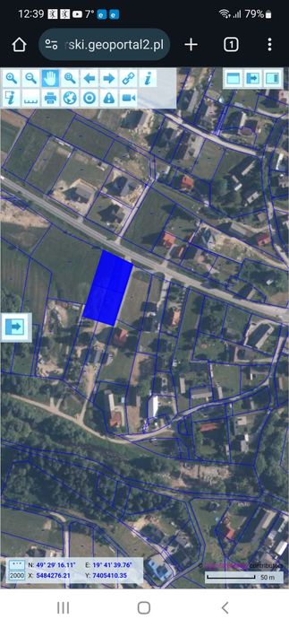 Dzialka budowlana Jabłonka