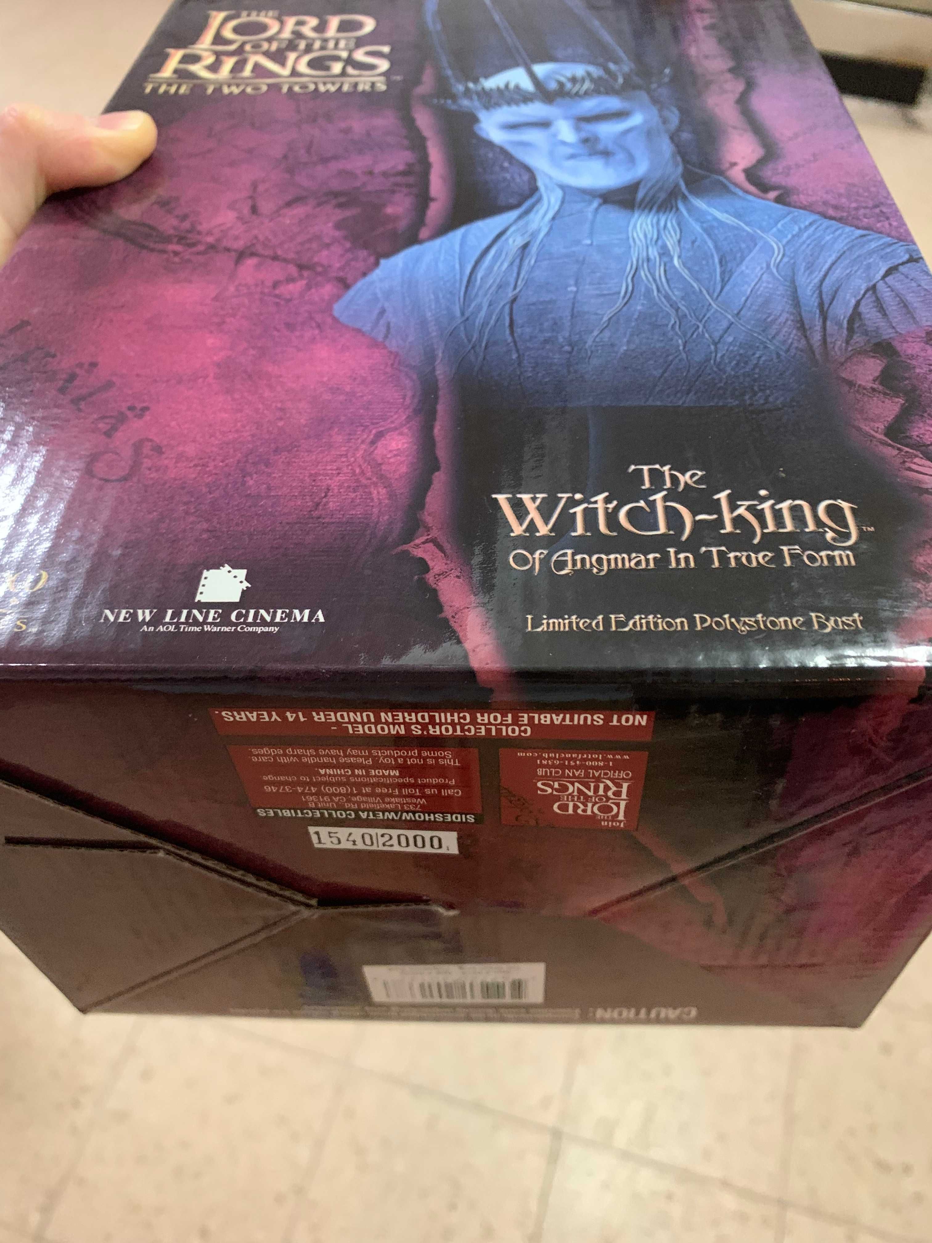 Senhor dos Anéis Lord of the Rings Witchking Sideshow Weta