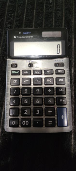 Calculadora Texas Instruments 5018 SV