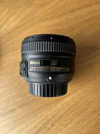 Obiektyw Nikon Nikkor 50mm AF-S 1:1,8G