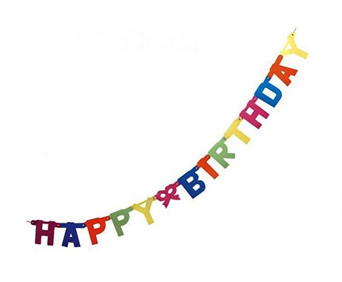 NOWA‼️ Girlanda urodzinowa "Happy Birthday" Fackelmann