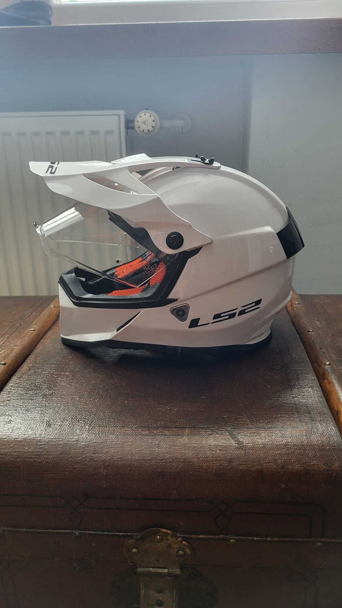 Kaski quad/cross/moto LS2 Pioneer – 6 szt., rozmiary S/M/L, używane