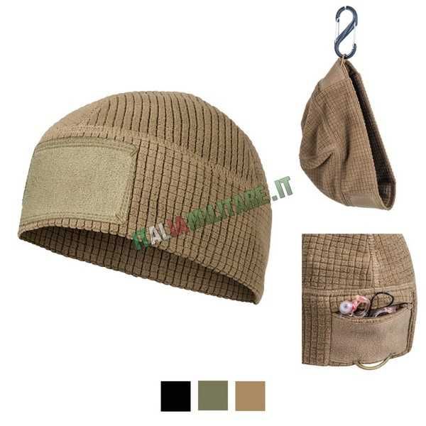 Шапка HELIKON-TEX Range Beanie вафелька флис весна  CZ-RBN-FG дышащая