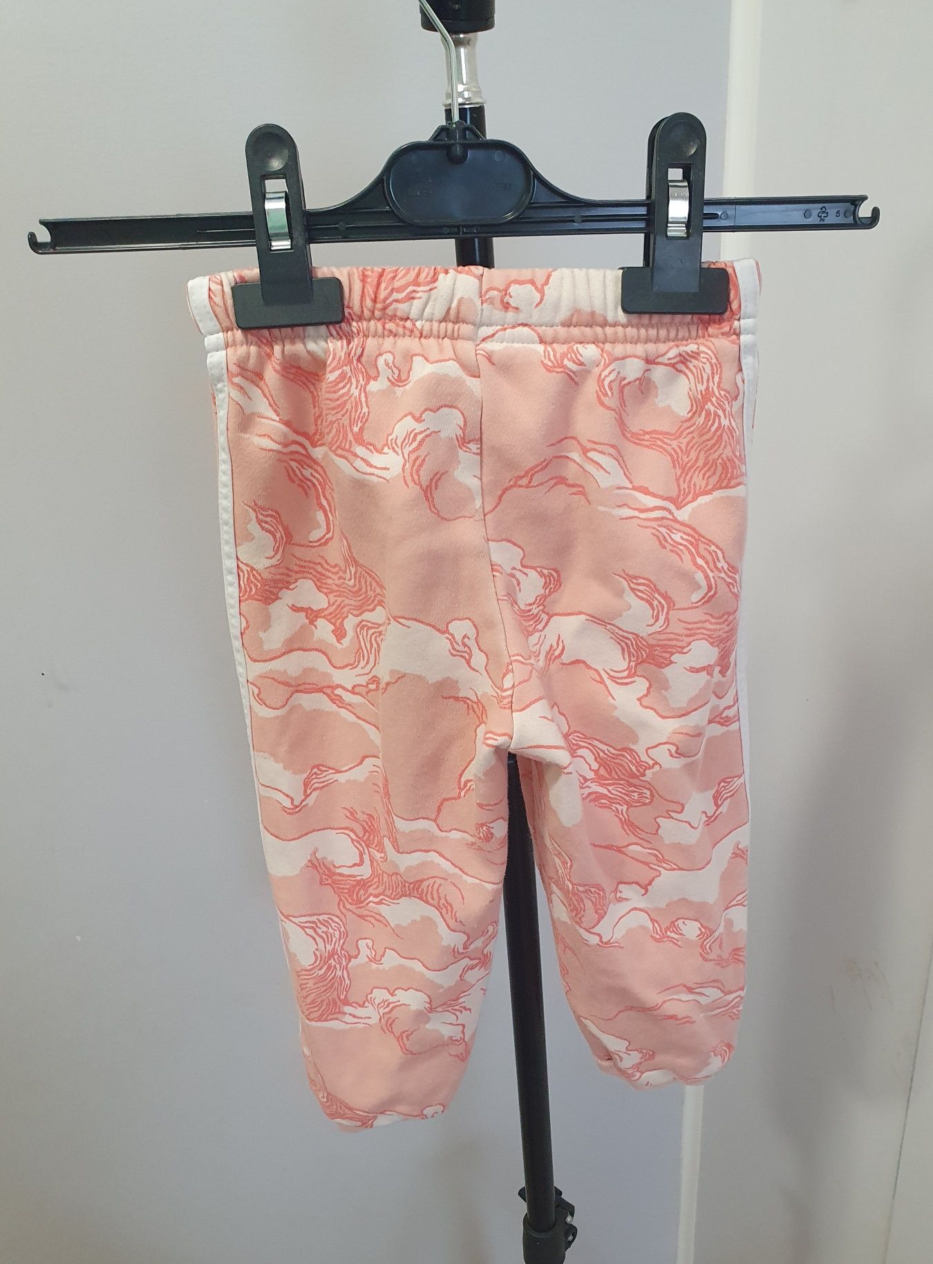 Spodnie dresowe dla dziewczynki Adidas roz. 86