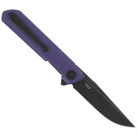 Nóż Bestechman Mini Dundee Purple G10 Black DLC D2 by Ostap Hel-BMK03J