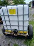 mauzer 1000l beczka  wuzek podwozie