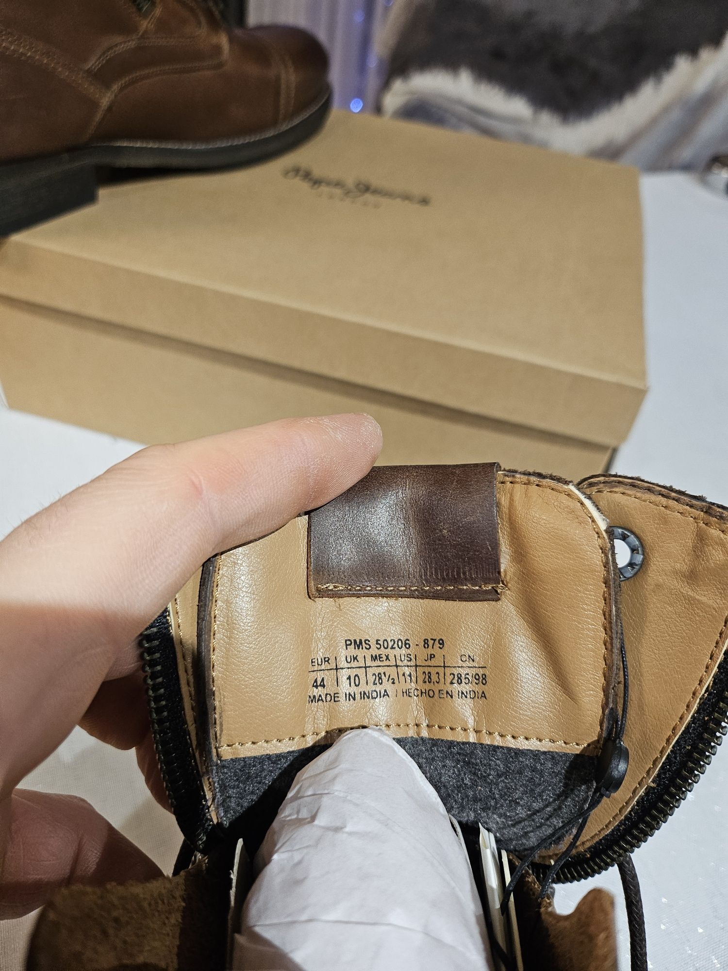 OKAZJA!!! PEPE JEANS Męskie botki roz 43 i 44