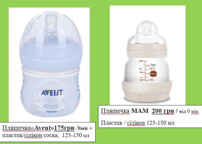 Пляшечка д/годув NUK =220грн и  Соска ОРТОДОНТИЧНА  = від 75грн