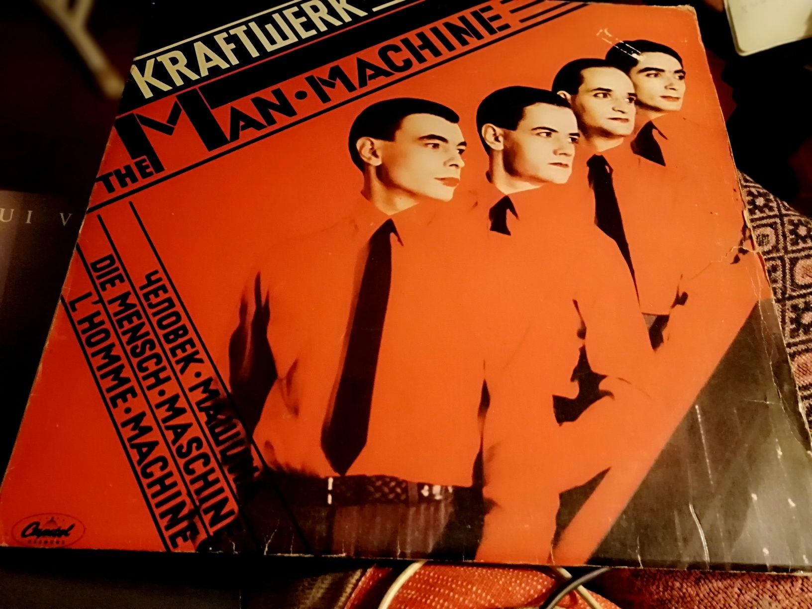 Lps  Kraftwerk. Rui Veloso, UHF,Beatles . AC/DC. Eric