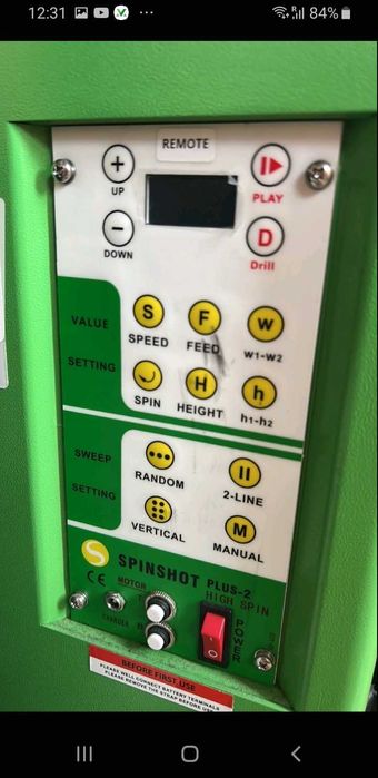 Maszyna do piłek tenisowych Spinshot Plus-2  4-PLUS2-21