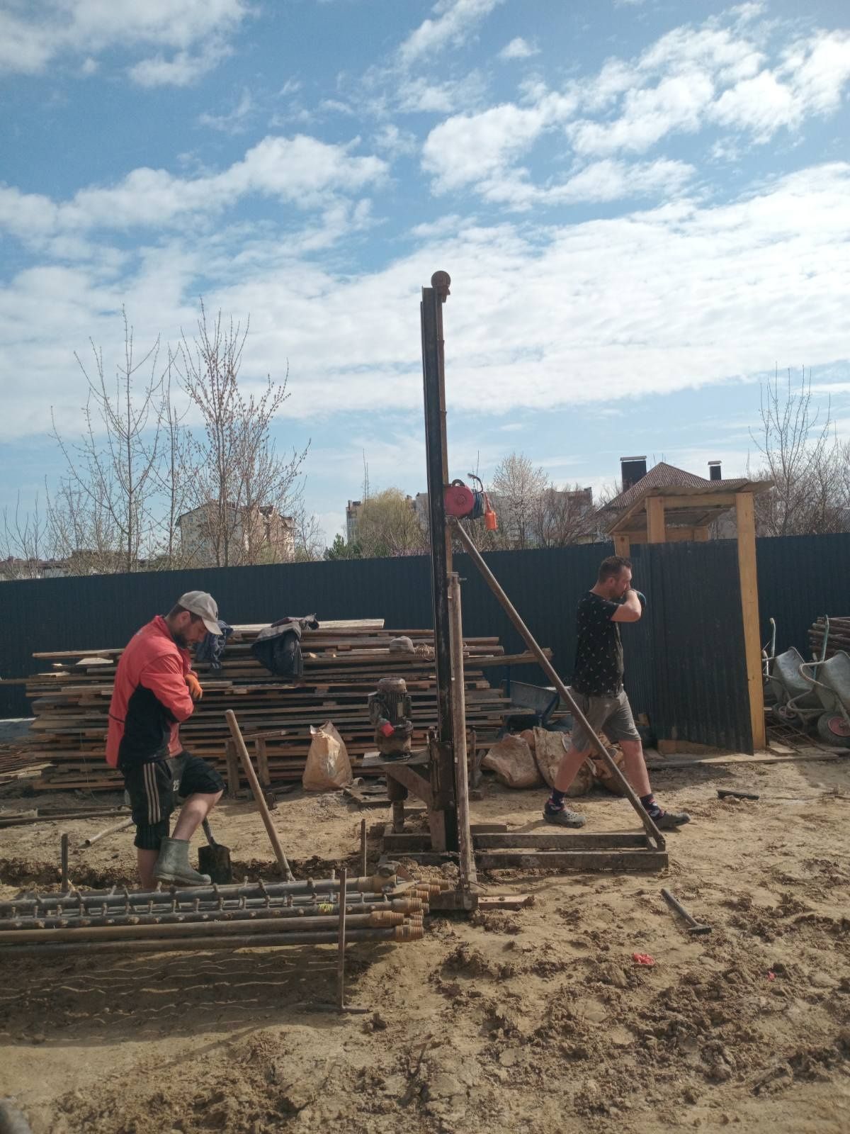 Буріння свердловин під ключ Київська обл Буча Бучанський р-н  монтаж