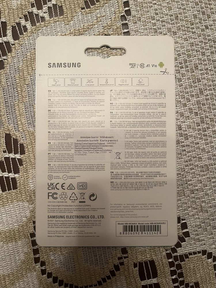Karta pamięci Samsung EVO Plus 64GB z adapterem