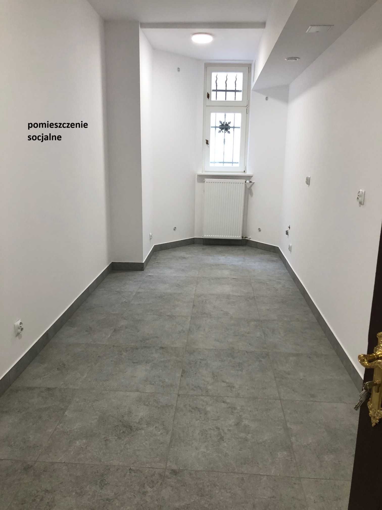 Powierzchnia biurowa na wynajem w przyziemiu budynku 160 m