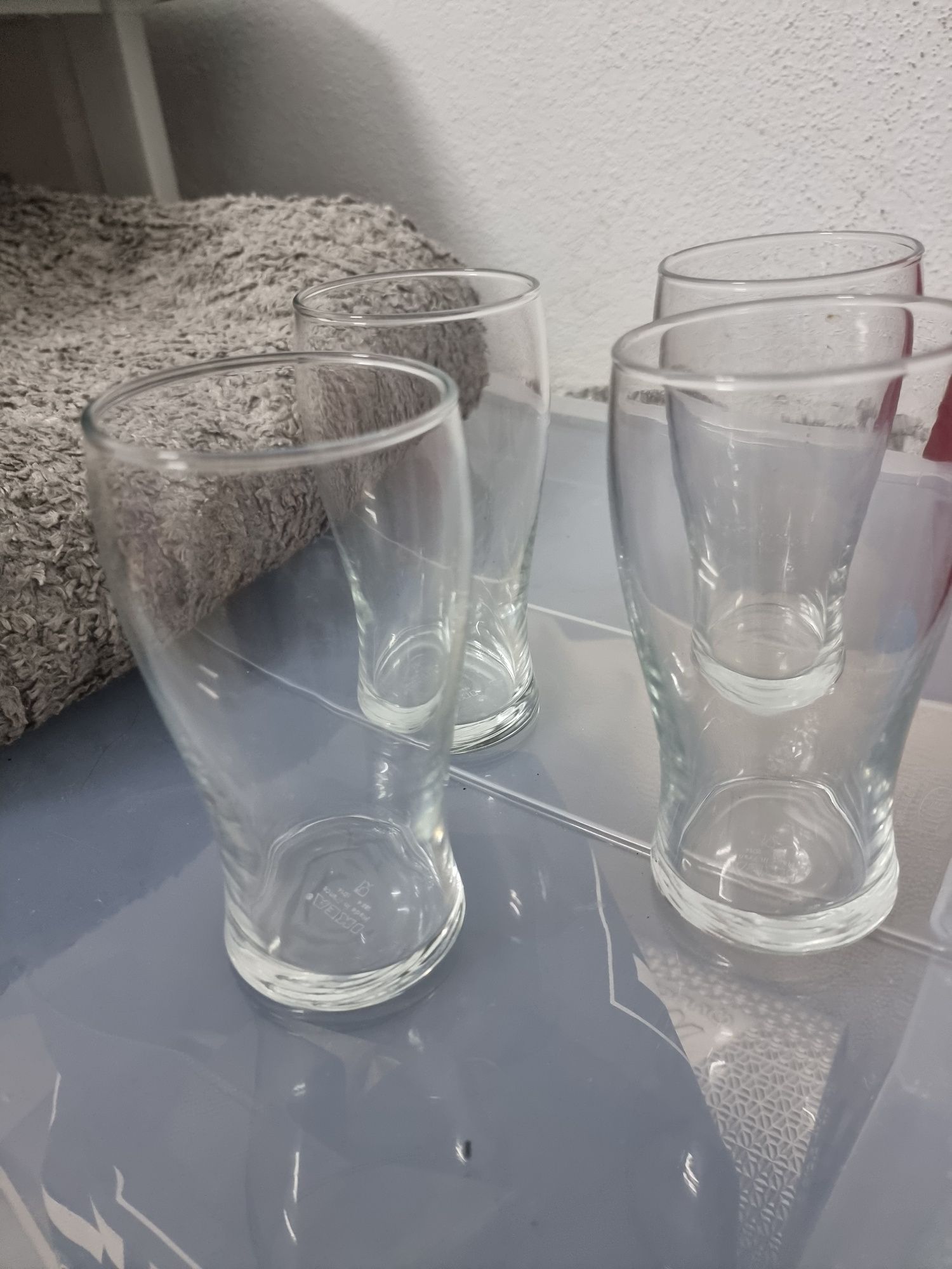 4 copos de vidro, ikea