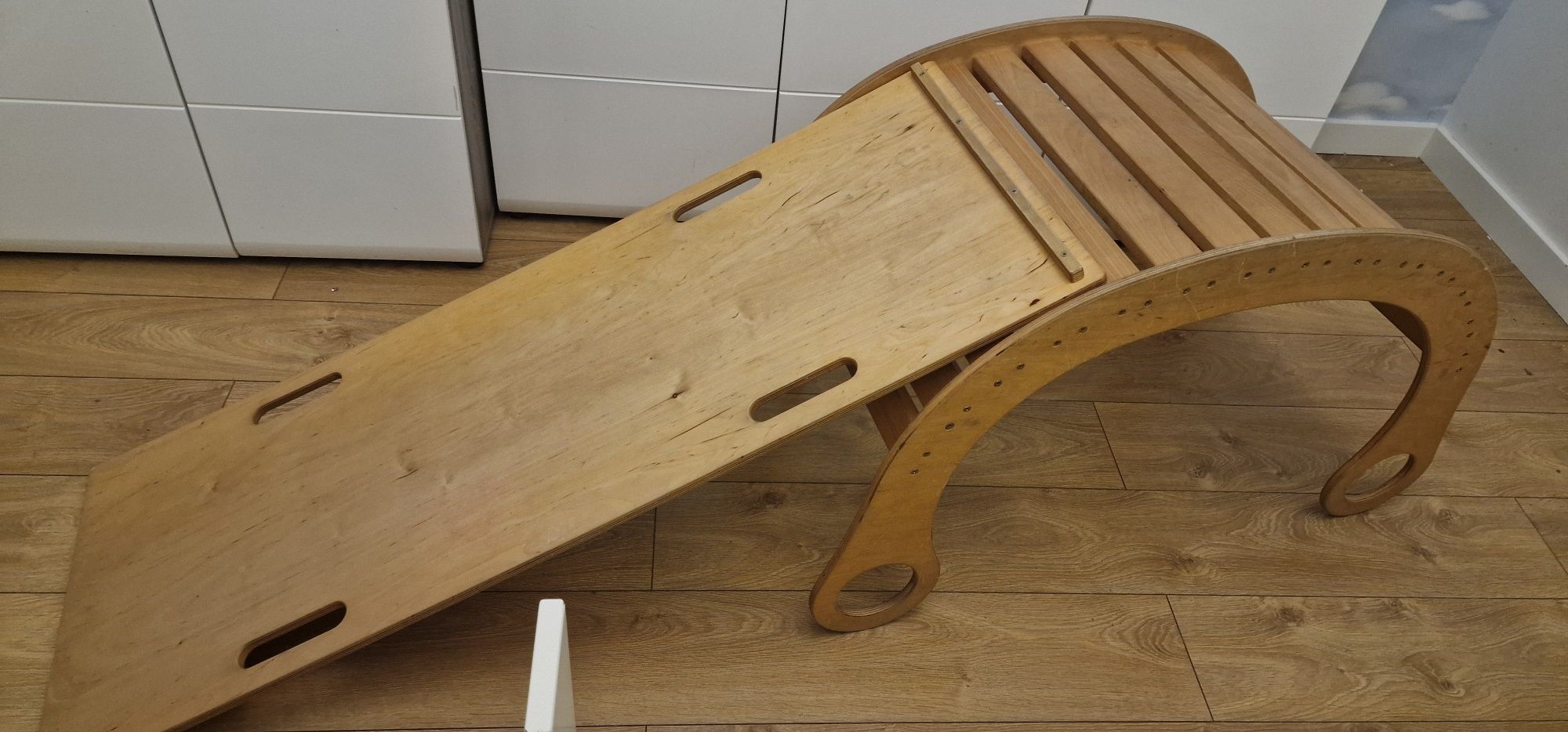 Bujak montessori ze zjeżdżalnią duży