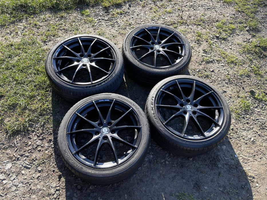 Koła 18” OZ Sparco Trofeo 5x112 Audi Mercedes Skoda VW Opony Lato 7mm