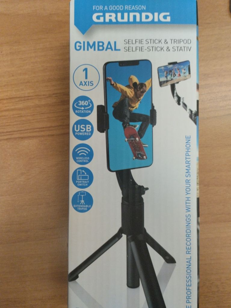 Gimbal Grundig czarny