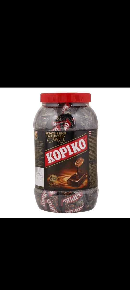 Cukierki kawowe kopiko słoik 800g pakowane osobno oryginalne