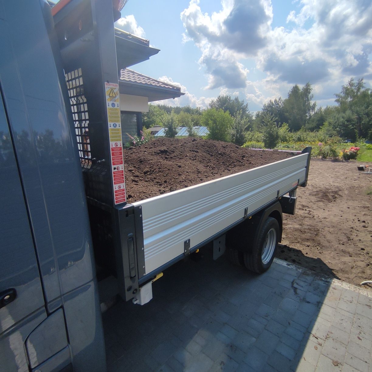 Ziemia ogrodowa, trawnikowa, premium, taka jak w workach, wywrotka,luz