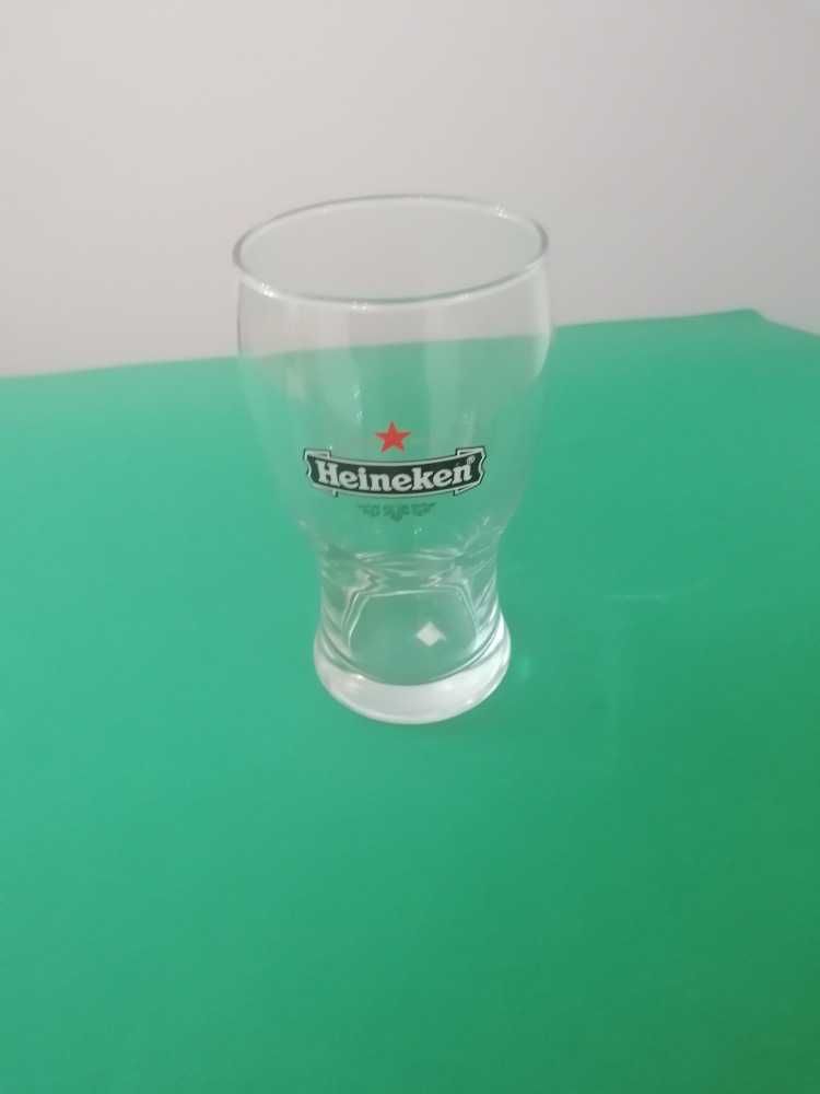 Copo de cerveja em vidro Heineken, 0,5L
