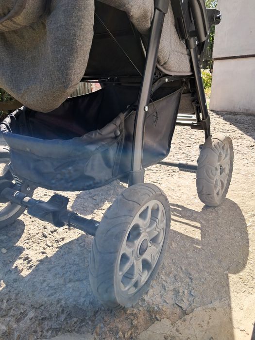 Коляска трансформер Viktoria gold Viki Karina Вікі Сіра