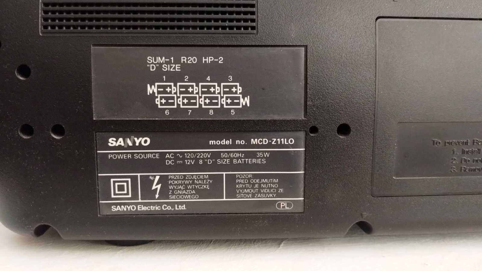 Магнитола SANYO MCD-Z11