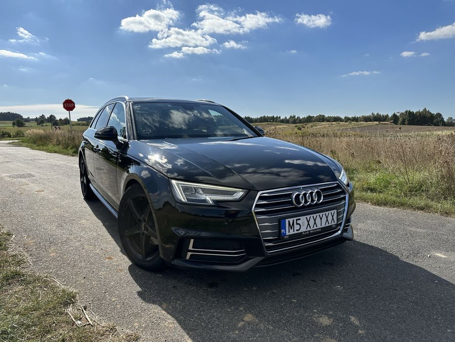 Audi A4 B9 2x S-Line 2.0 TDI Virtual S-Tronic Full Led 2018r Alu 18”