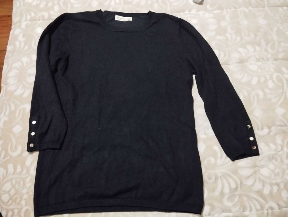 Camisola Malha Preta - Stradivarius