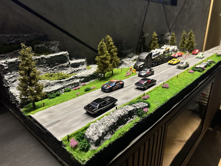 Hot wheels diorama 1:64 / 1:43