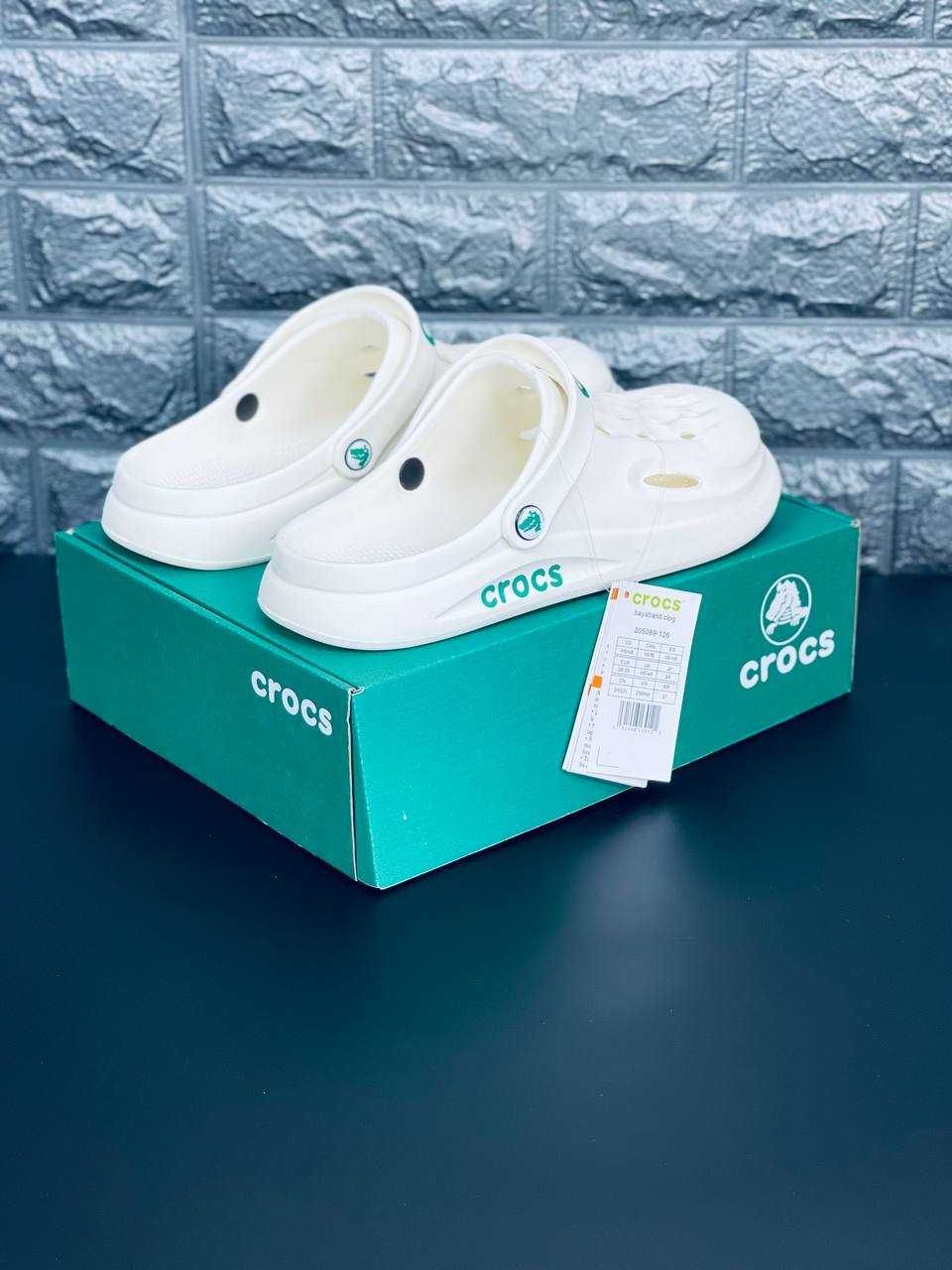 Ультралегкие Crocs Air женские Белые Жаркая новинка! Крокс жіночі Хіт