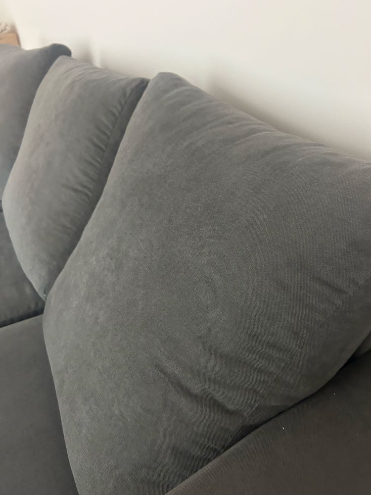 Sofá 3 lugares com chaise longue