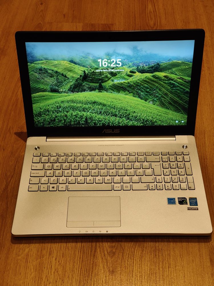 Portátil Asus N550J, 12GB RAM, SSD+HDD 2TB, Nvidia GTX, Bateria 2hr