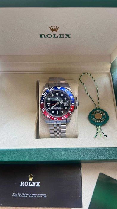 Rolex GMT-Master II “Pepsi” NOVO na caixa
