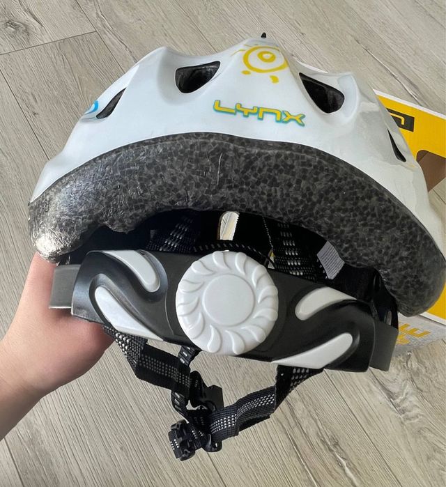Lynx Kids White захисний шолом S/M 48-52