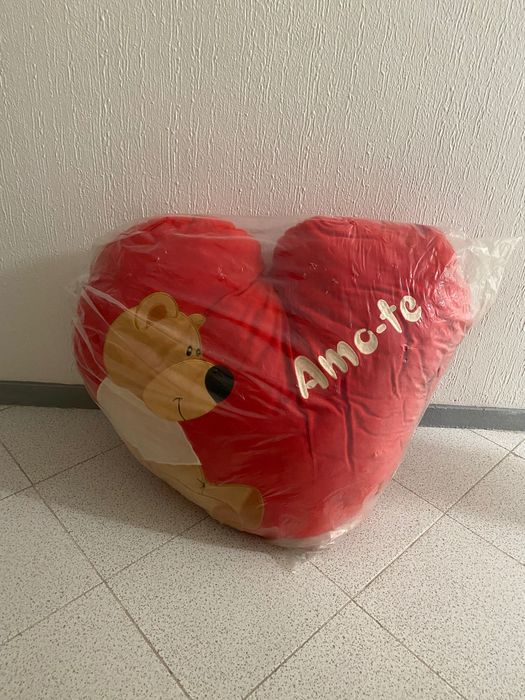 Peluche coração grande