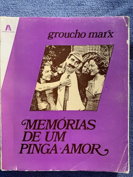 Livro Groucho Marx - Memórias de um pinga-amor (1980)