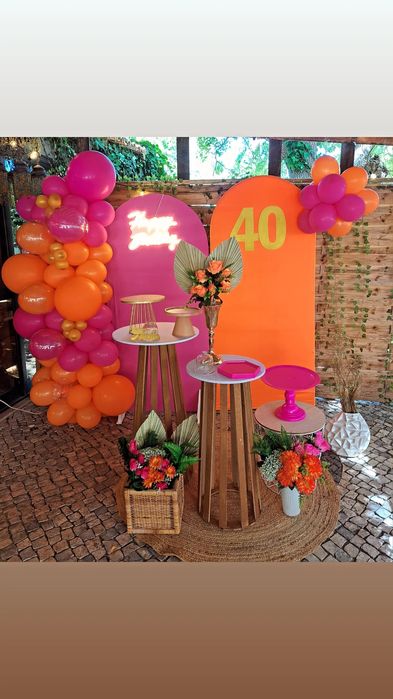 Decoracao festa,  pegue e monte