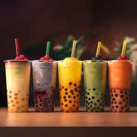 Кульки для Bubble tea зі смаком банану.Бульбашки Бабл ті в асортименті