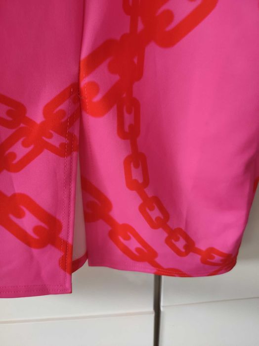 Nowa różowa sukienka Boohoo rozmiar 54