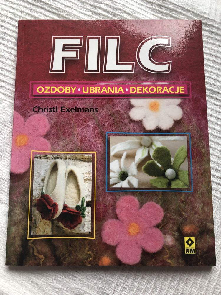 Filc. Ozdoby, ubrania, dekoracje Christl Exelmans