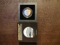 Moeda Excêntrica Prata/Ouro proof