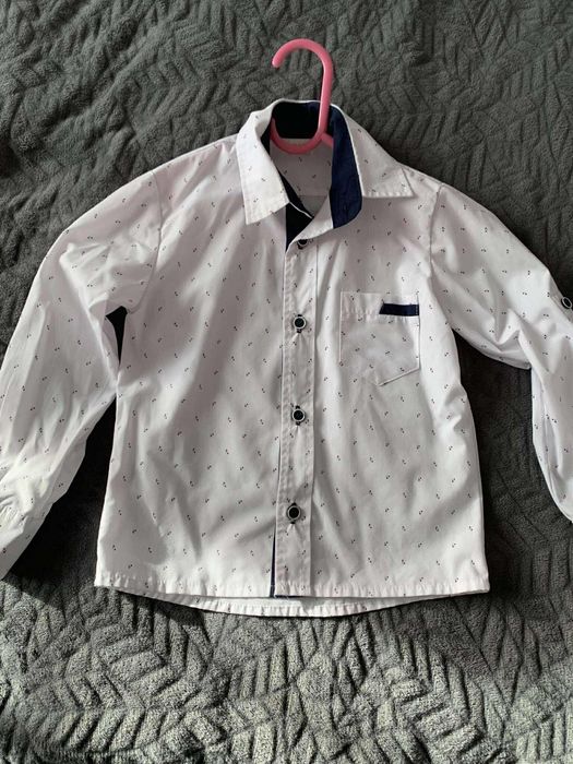 Koszula chłopięca biała